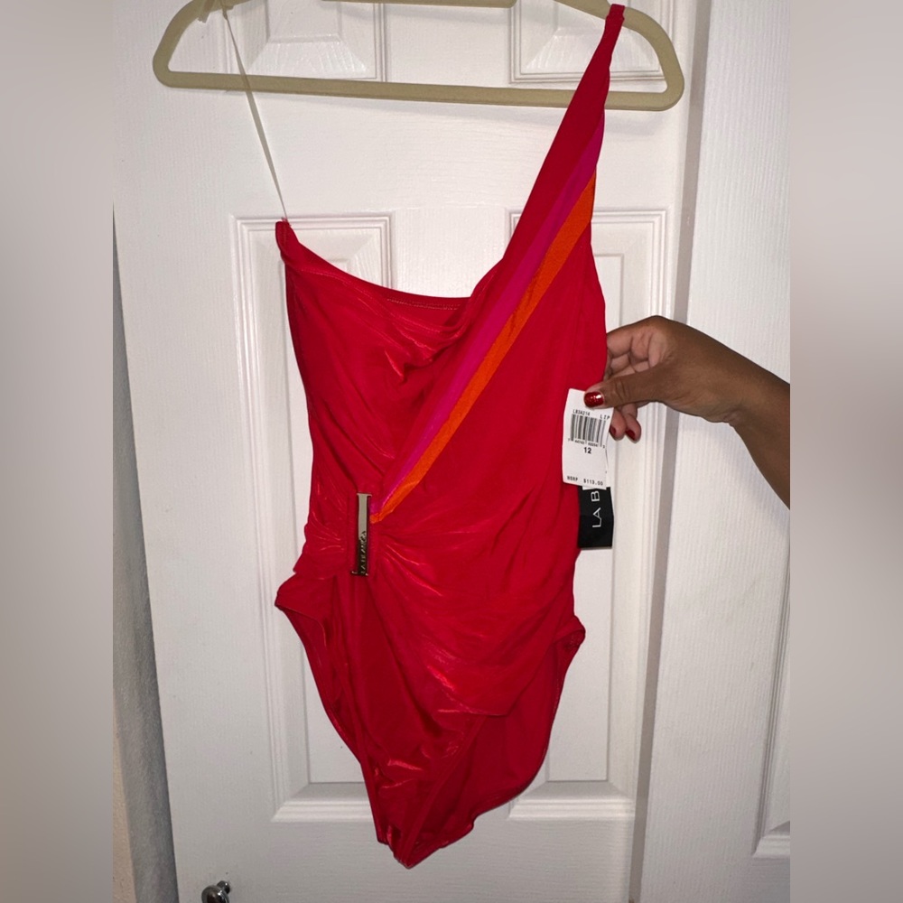 Red La Blanca Swim Suit